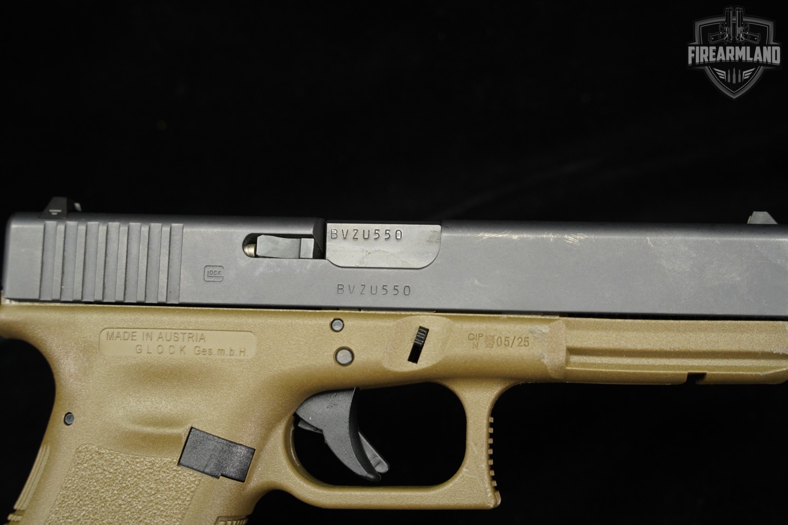 Glock 17 Gen3 G17 Gen 3 9mm 4.49" FDE +THREE MAGS-img-13