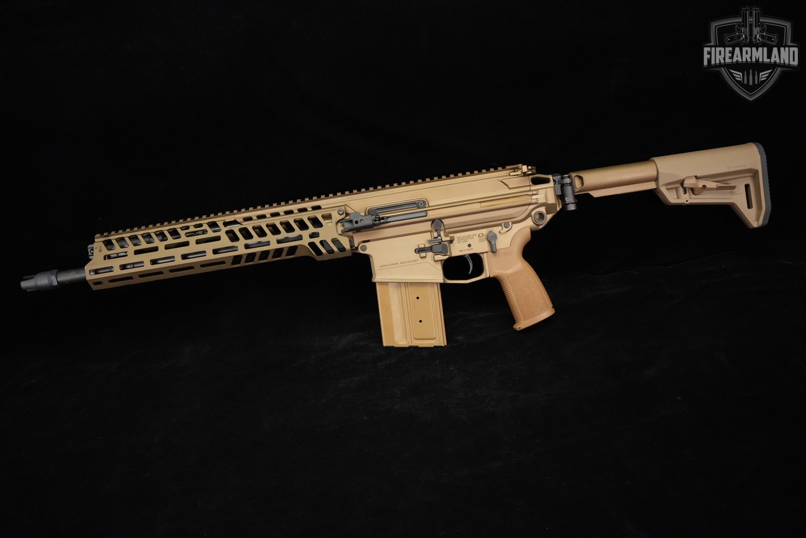 Sig Sauer MCX-SPEAR 277SIG FURY 16" Coyote Tan +3 MAGS & ORIG BOX-img-2