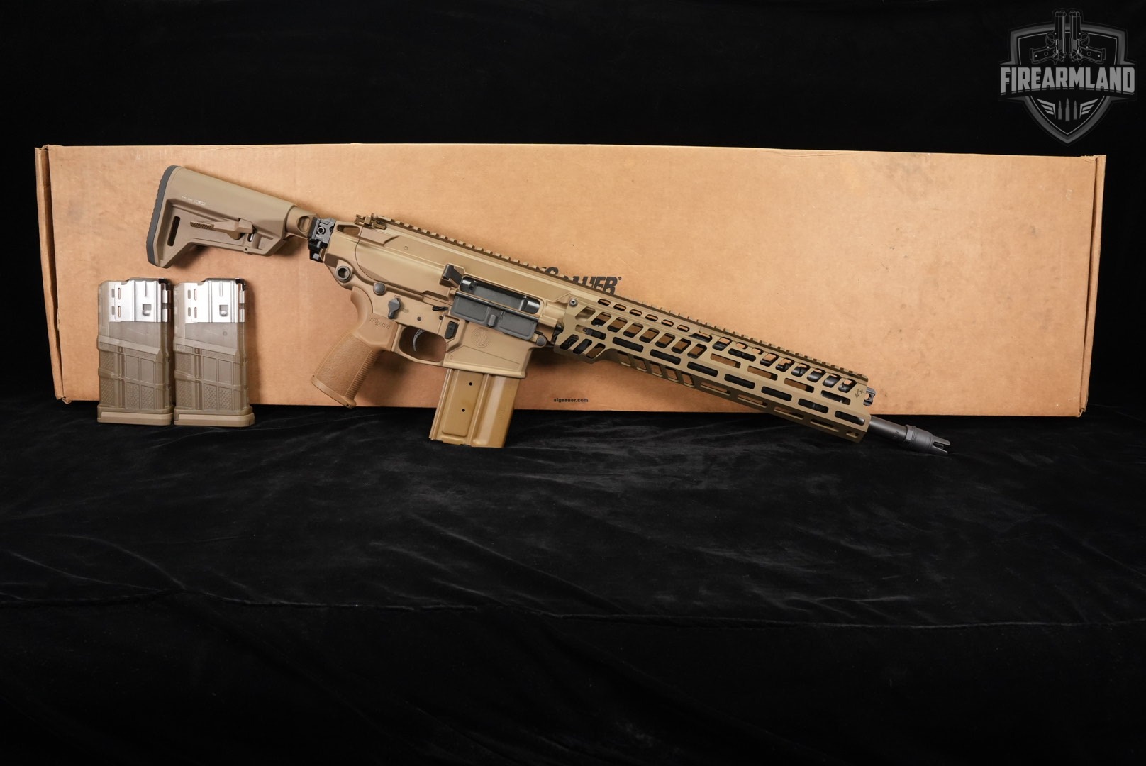 Sig Sauer MCX-SPEAR 277SIG FURY 16" Coyote Tan +3 MAGS & ORIG BOX-img-3