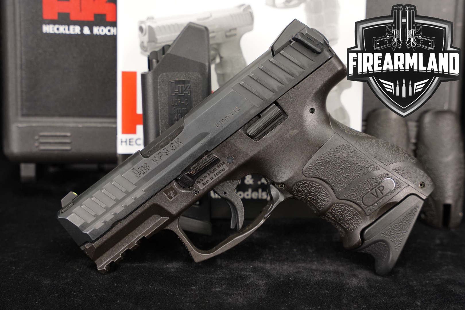 Heckler & Koch (H&K, HK) VP9SK 9mm Luger Black in Excellent Condition Thumbnail