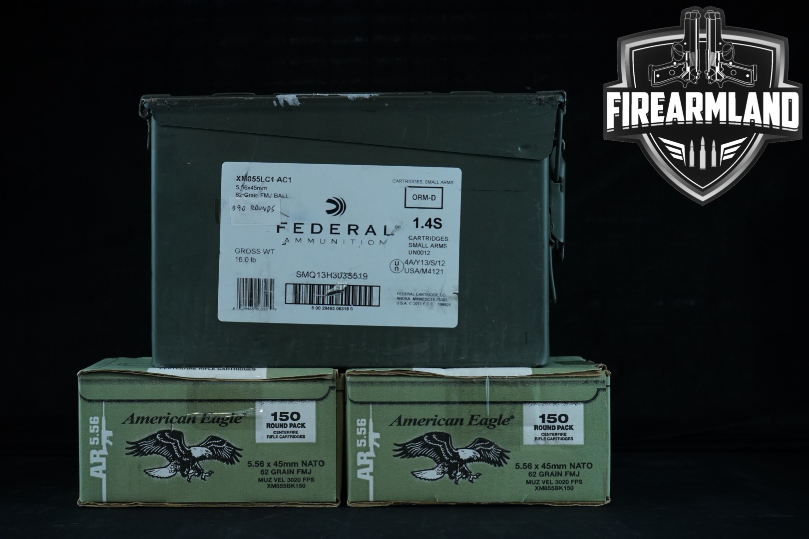 Federal 5.56x45 5.56mm NATO in New - Old Stock Condition Thumbnail