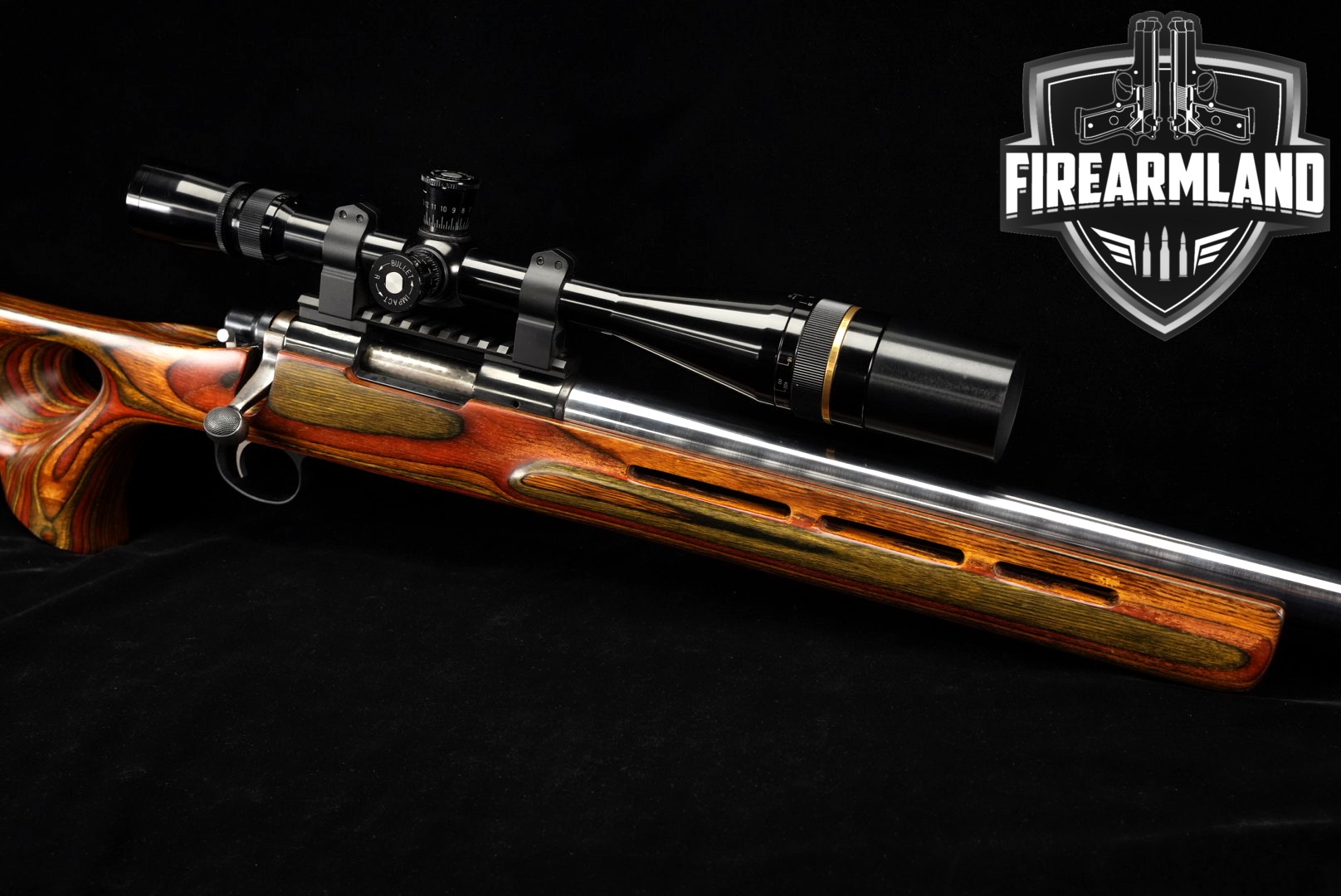 Remington Model 700 Single-Shot Conversion .204 Ruger Stainless & Laminated Hardwood in Very Good Condition Thumbnail