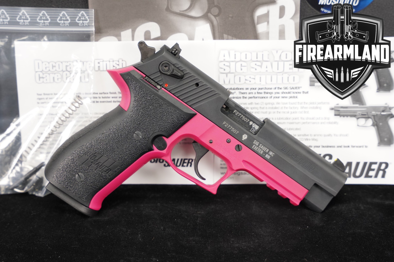 Sig Sauer Mosquito .22 LR Two-Tone Pink in Excellent Condition Thumbnail