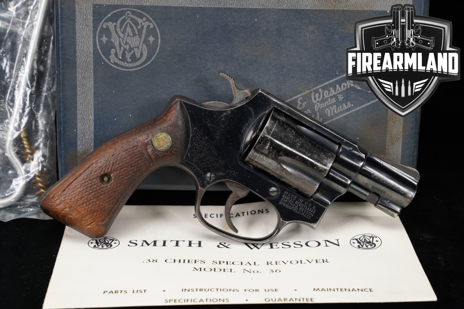 Used Smith & Wesson (S&W) Model 36 Auction | FirearmLand