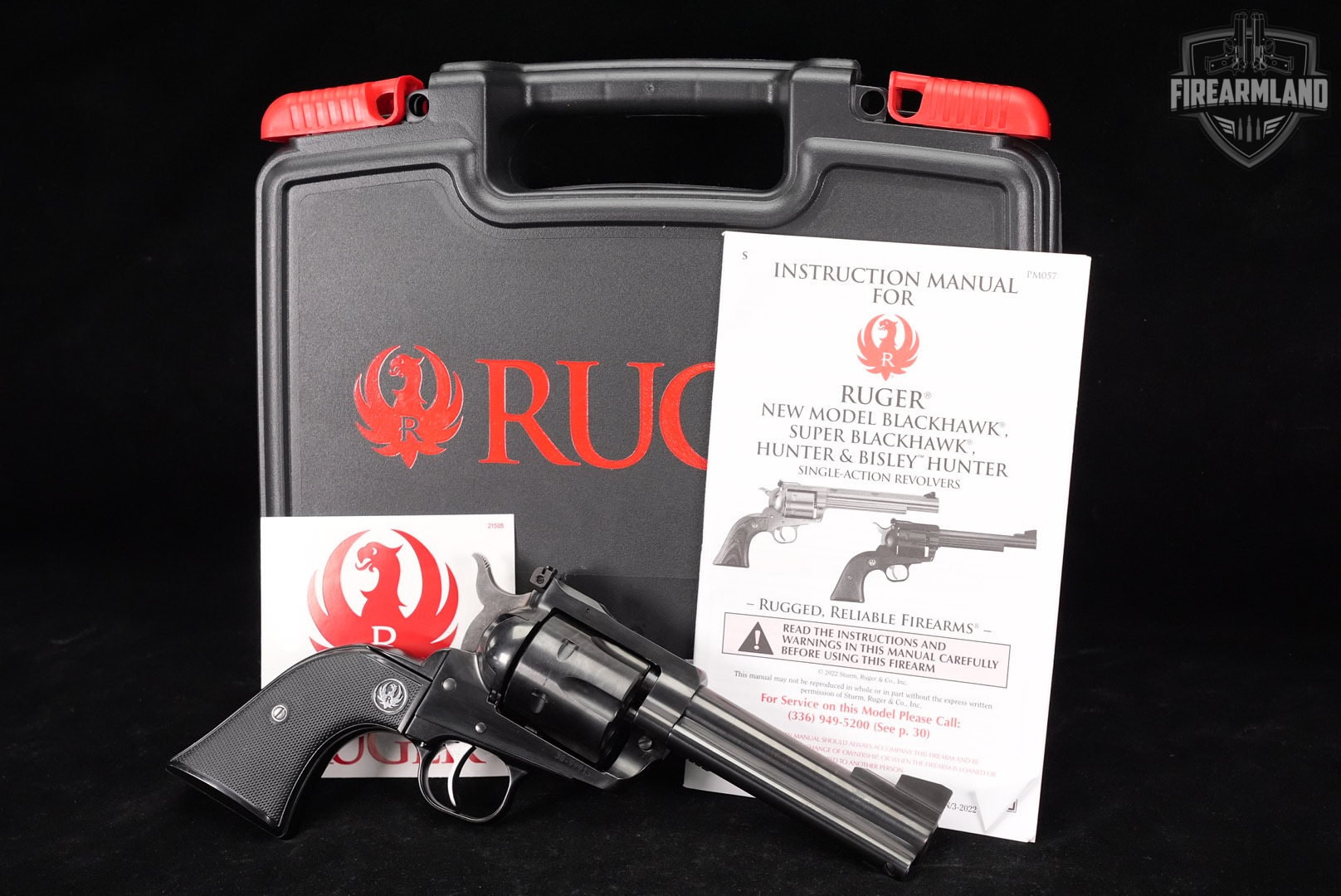 Ruger New Model Blackhawk 357 Magnum 4.62 Blued +ORIG BOX-img-2
