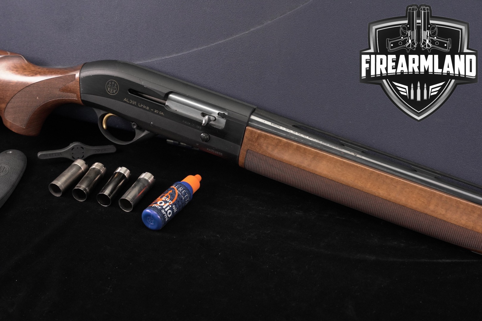Beretta AL391 Urika Field 20 Gauge Black & Walnut in Good Condition Thumbnail