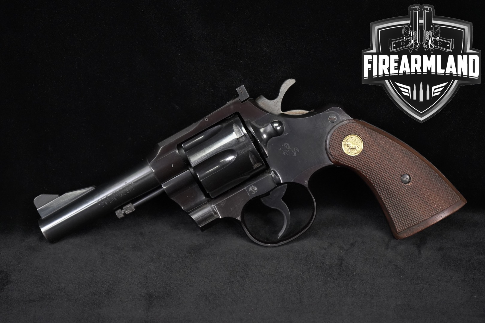1954 Colt Trooper First Issue .38 Spl. Blued in Good Condition Thumbnail