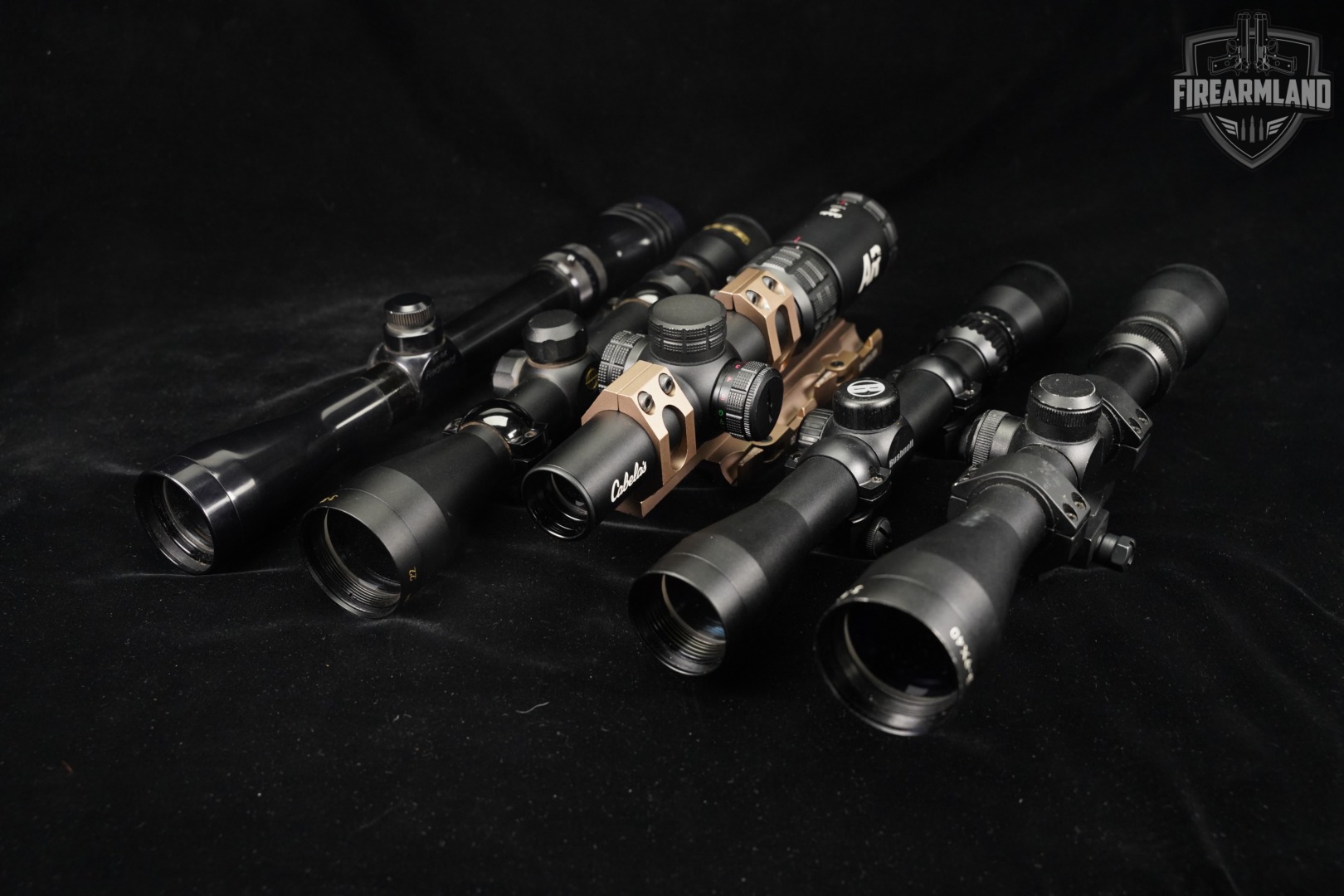 FIVE Scope Lot 5 Pack Tasco Cabela's Bushnell Redfield Scopes Riflescope-img-2
