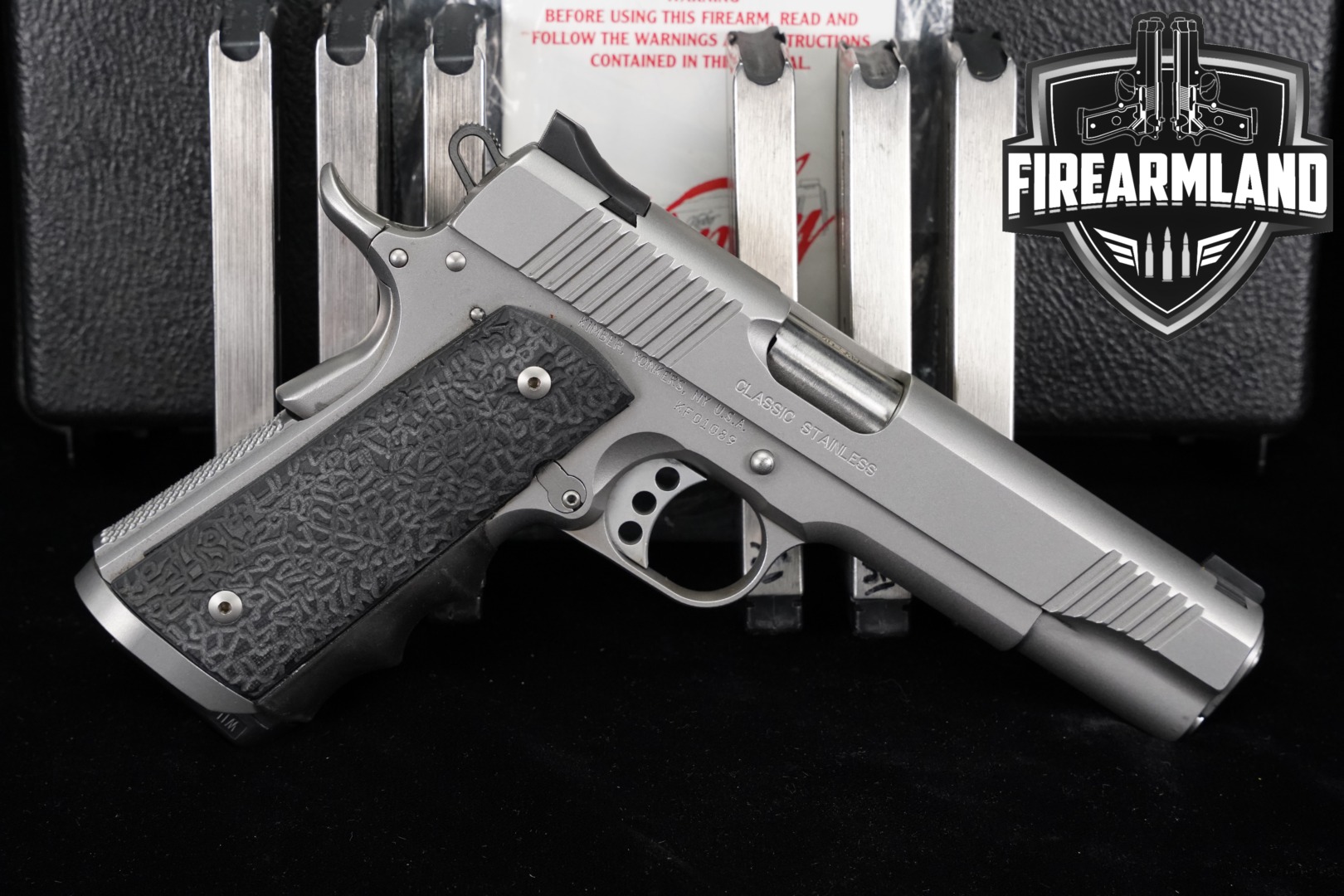 Kimber Classic Stainless .40 S&W Stainless in Very Good Condition Thumbnail