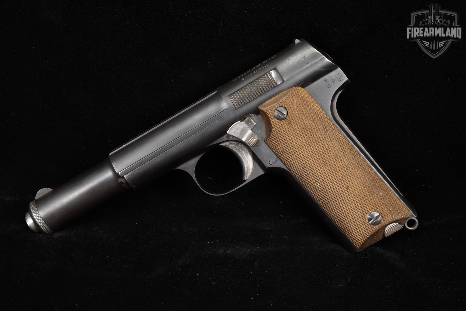 1945 Unceta Y Compania S.A Model 600/43 9mm SA 5.3" Astra 600 43 +HOLSTER-img-5