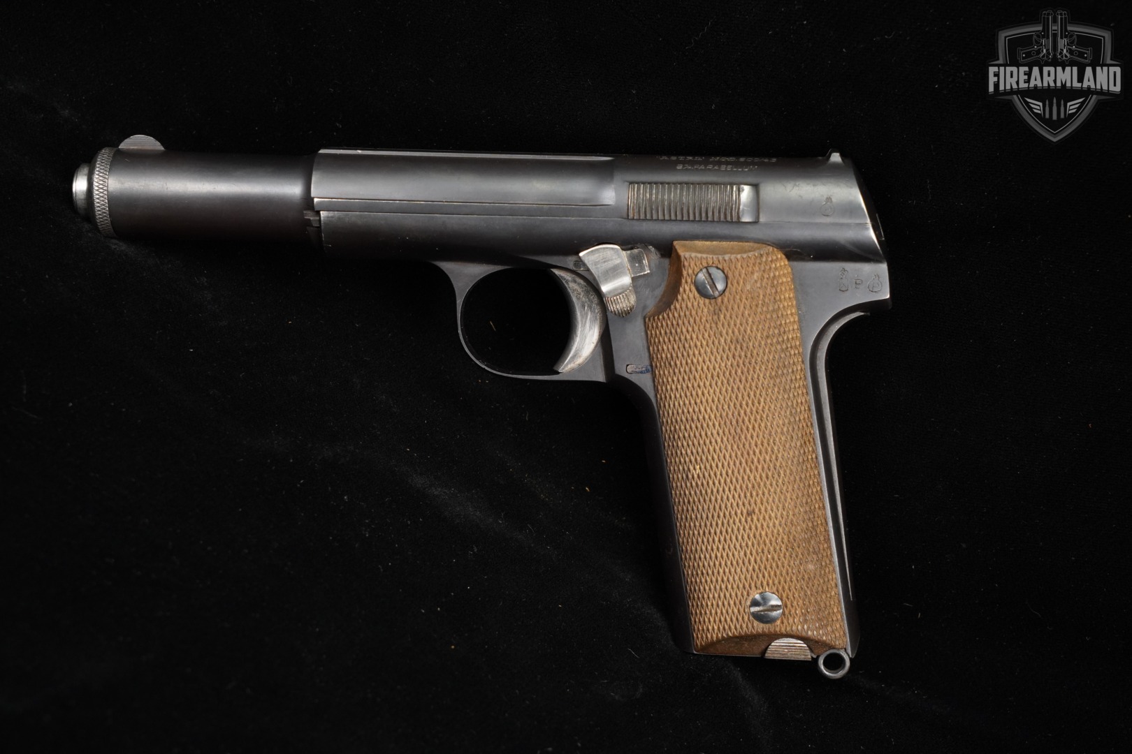 1945 Unceta Y Compania S.A Model 600/43 9mm SA 5.3" Astra 600 43 +HOLSTER-img-6
