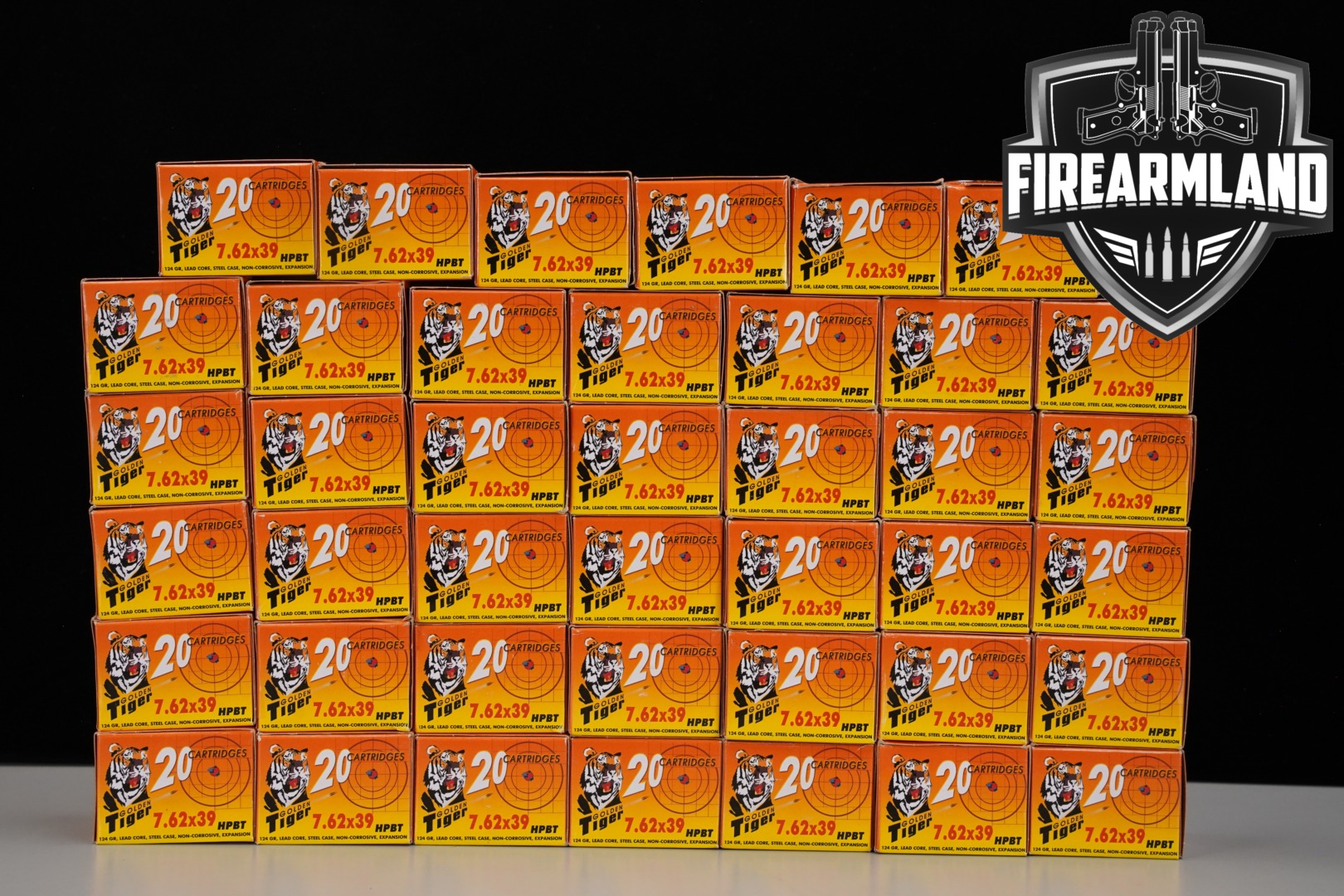 Golden Tiger 7.62x39 Ammo 7.62x39 in New - Old Stock Condition Thumbnail