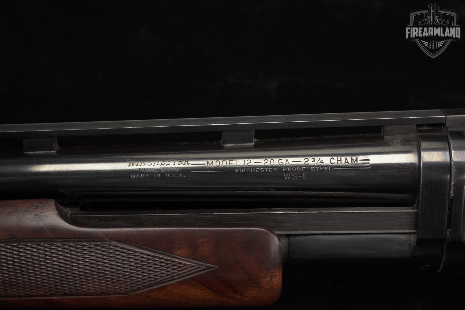 1964-1966 Winchester Model 12 Skeet Gun 20-Gauge 26 Blued & Walnut M12-img-18