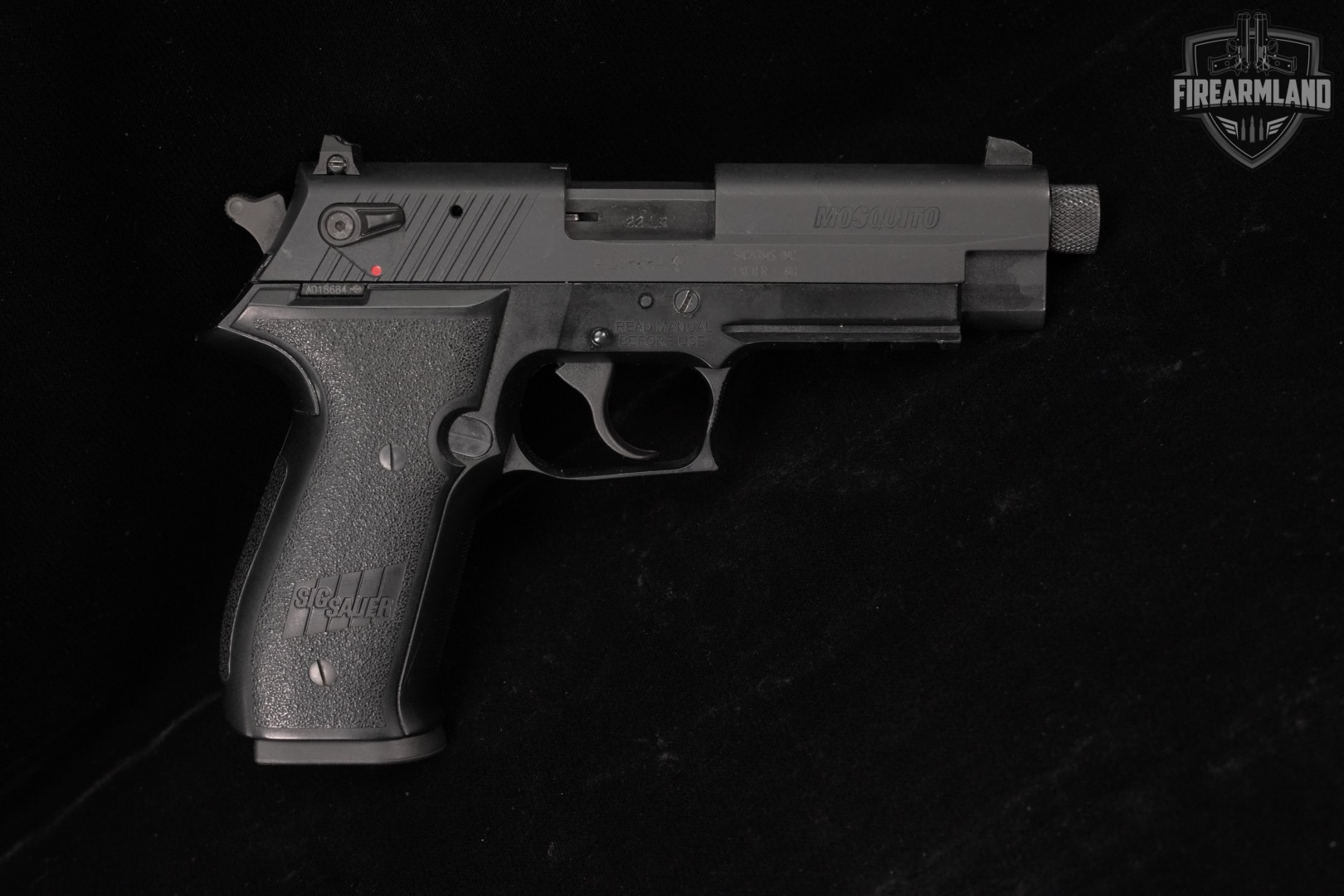 Sig Sauer Mosquito 22LR 4.5" THREADED +2 MAGS, ORIG BOX & HOLSTER-img-4