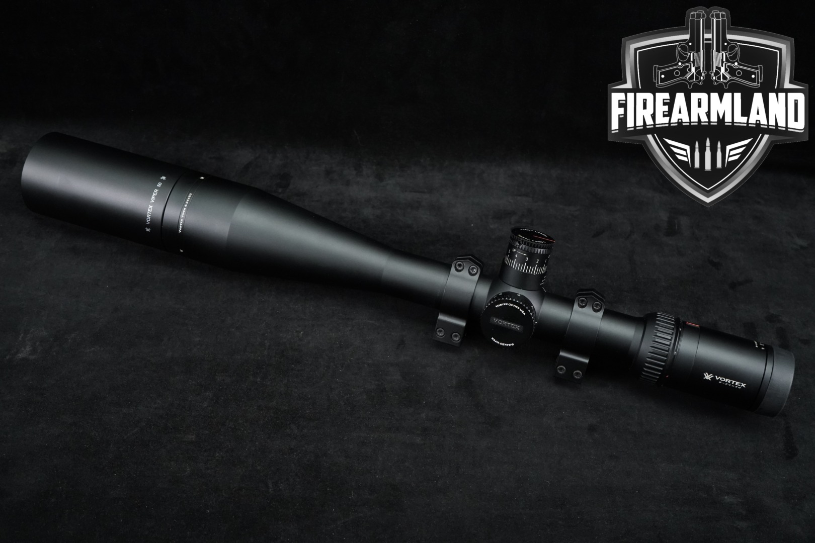 Vortex Optics Viper 6-24X50 VMR-1 MOA SFP Reticle Black in Excellent Condition Thumbnail
