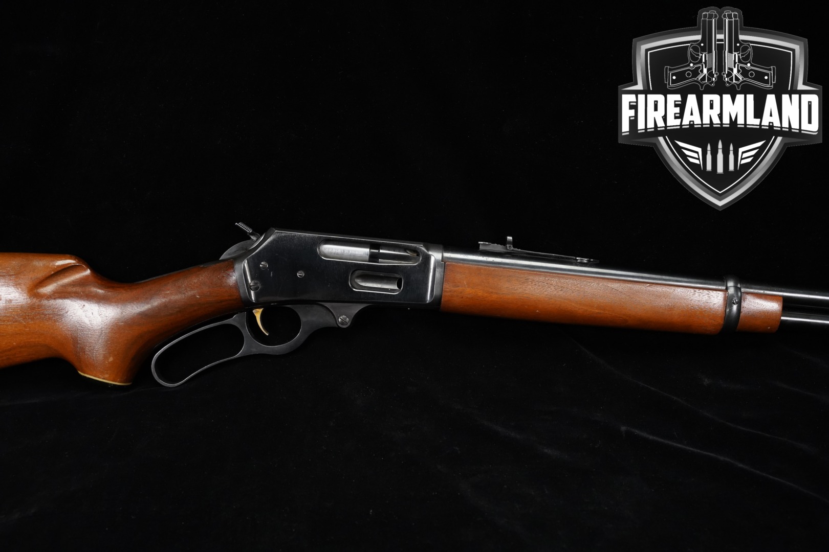 1974 Marlin Firearms Co. Model 336 C (Carbine) .30-30 Blued & Wood in Good Condition Thumbnail