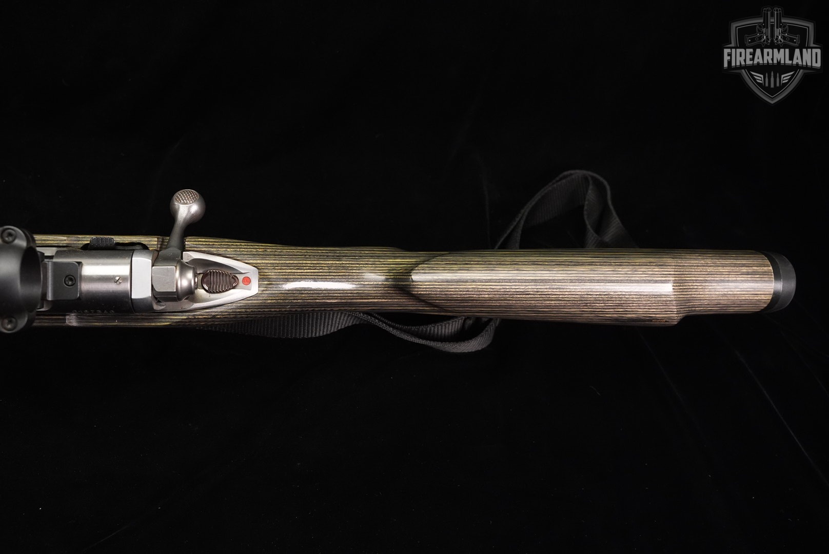 Savage Arms Model 12 BVSS 22-250 Rem 26" Gray/Green Laminate M12 +BIPOD-img-13