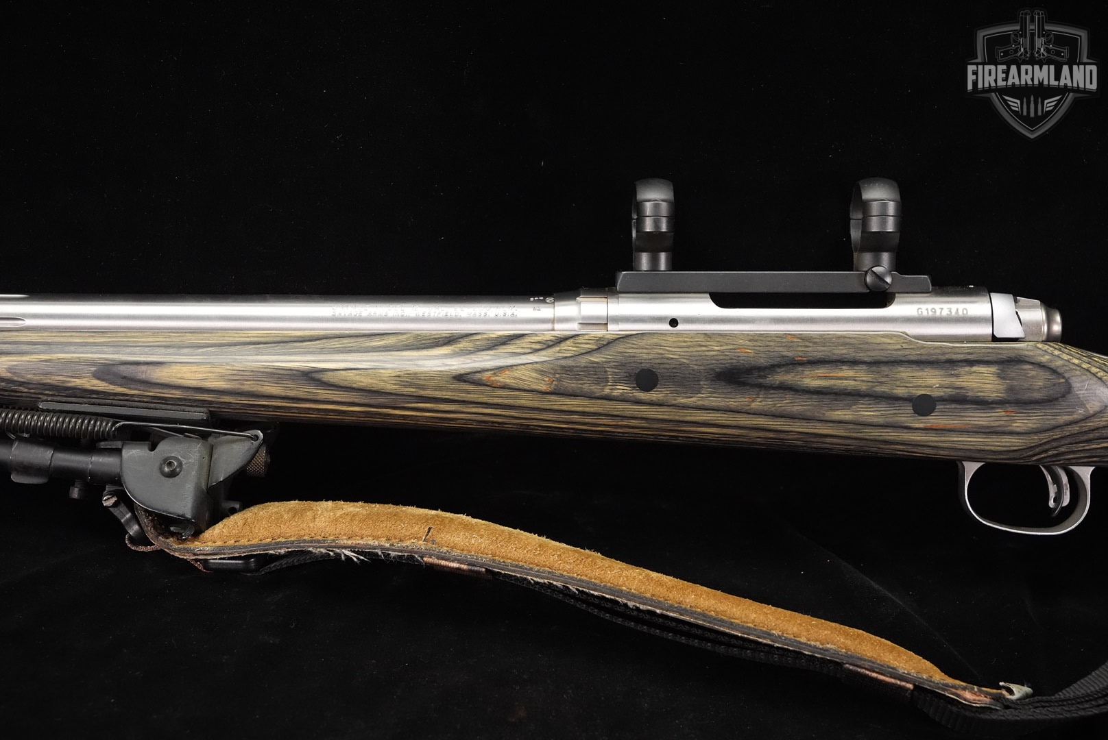 Savage Arms Model 12 BVSS 22-250 Rem 26" Gray/Green Laminate M12 +BIPOD-img-9