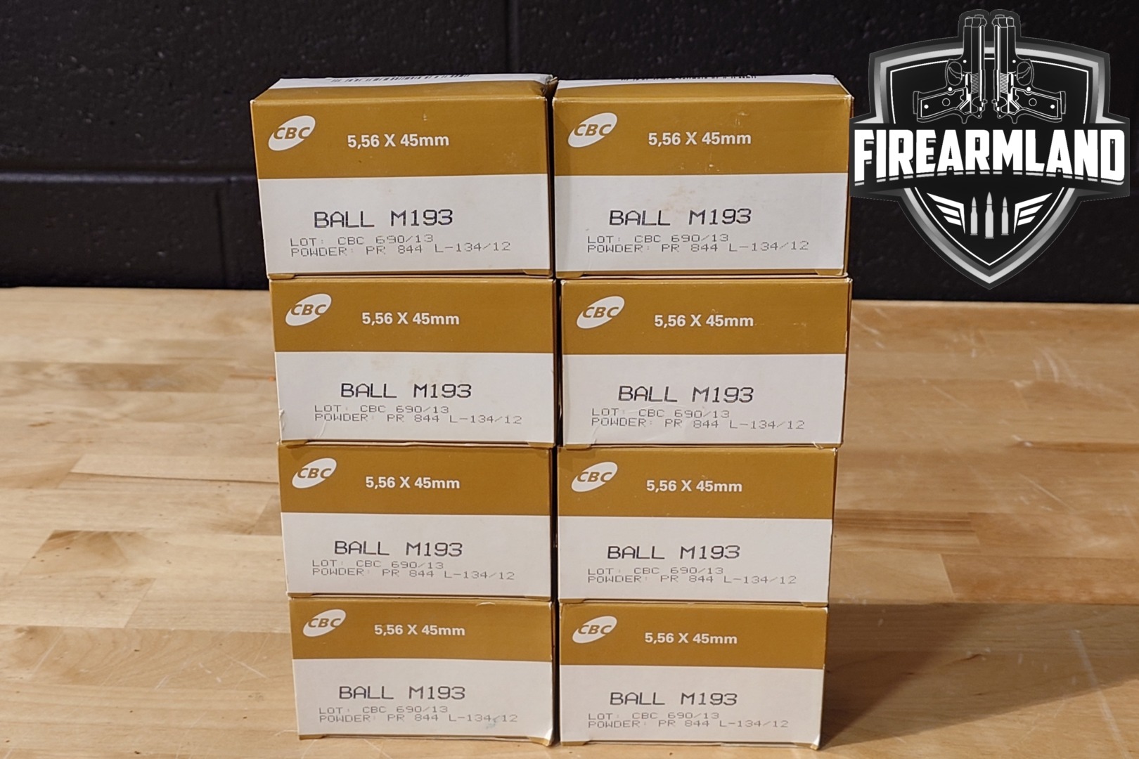 Companhia Brasileira de Cartuchos (CBC) 5.56 NATO Ammo 5.56mm NATO in New - Old Stock Condition Thumbnail