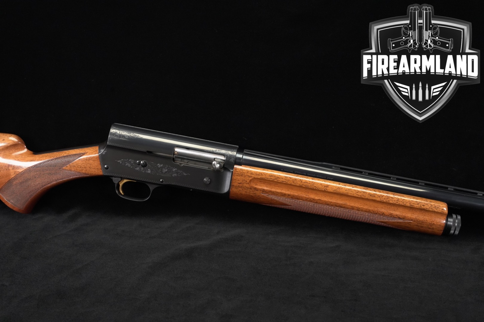 1967 Browning Auto-5 Sweet Sixteen 16 Gauge Blued & Walnut in Very Good Condition Thumbnail