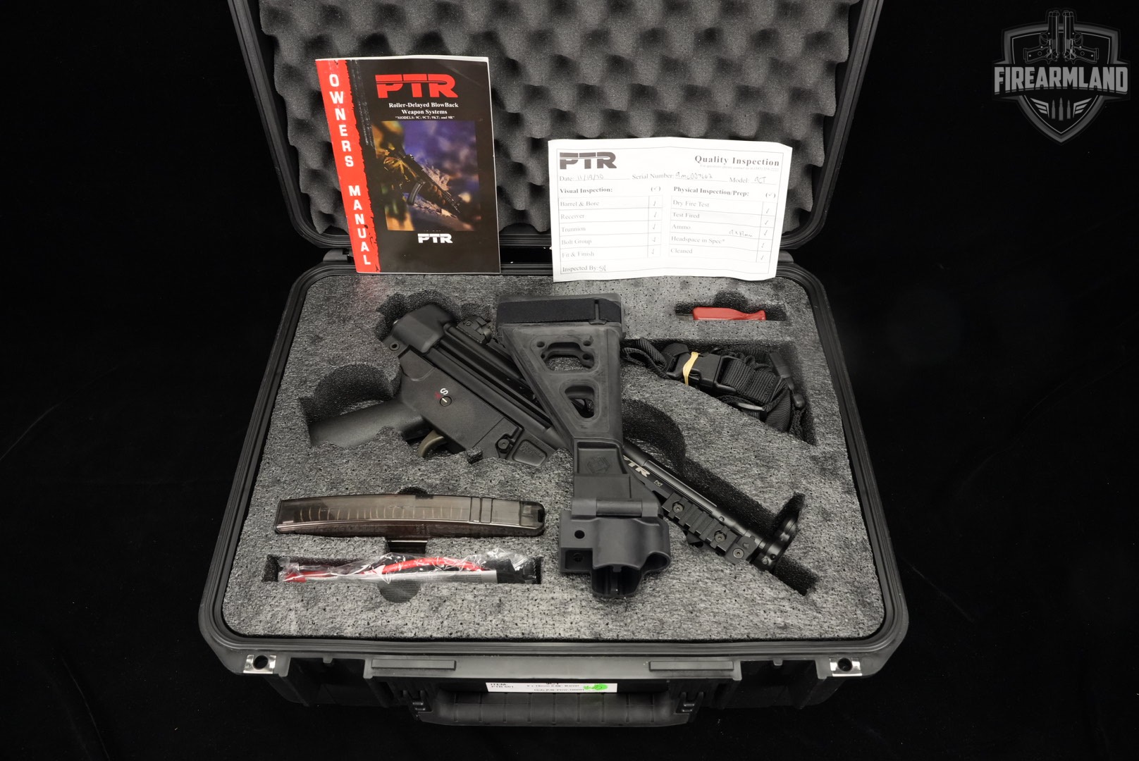 PTR Industries 9CT 9mm 9-CT PTR9 MP5 Roller-Delayed THREADED +2 MAGS, CASE-img-18