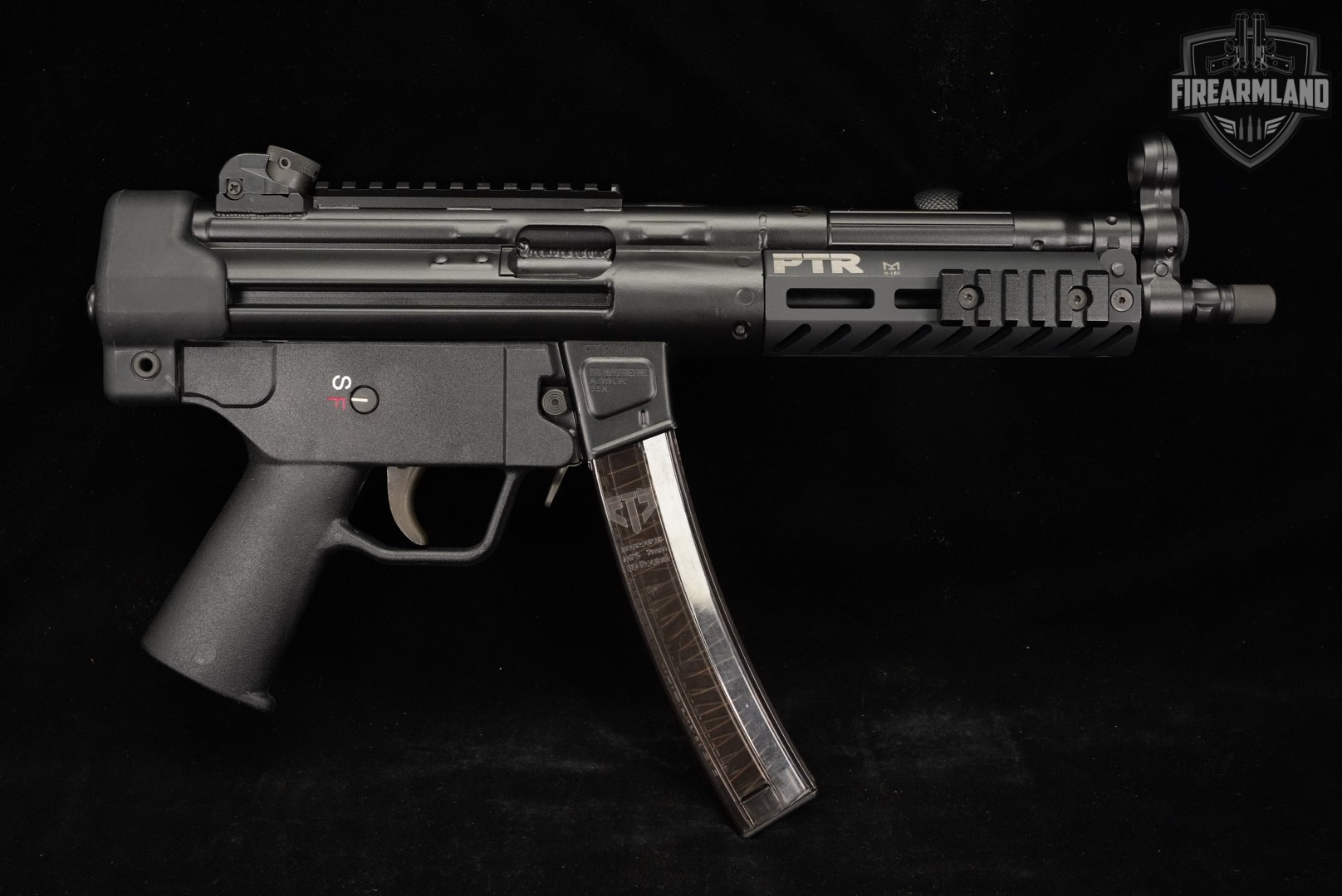 PTR Industries 9CT 9mm 9-CT PTR9 MP5 Roller-Delayed THREADED +2 MAGS, CASE-img-3