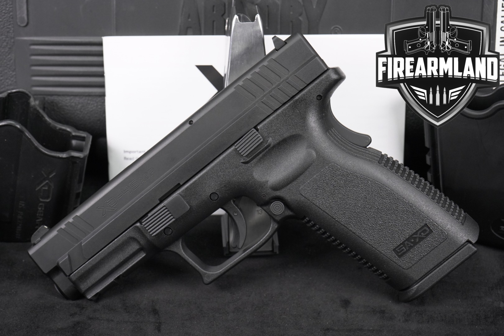 Springfield Armory XD-45 ACP Service Model .45 ACP Black in Excellent Condition Thumbnail
