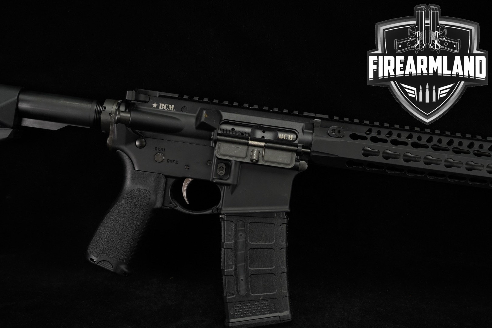 Bravo Company Mfg (BCM) BCM4 KMR-A15 5.56mm NATO Black in Very Good Condition Thumbnail