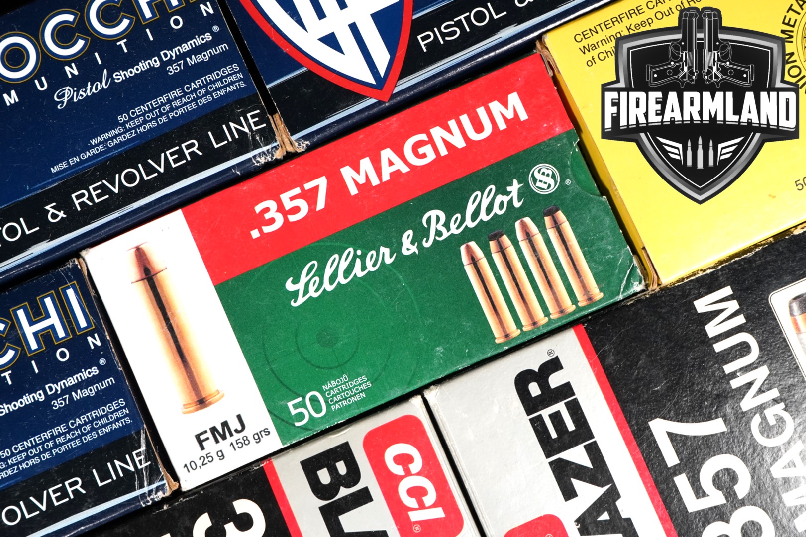 500 RDS! 357 Magnum Ammo 357Mag Ammunition-img-0