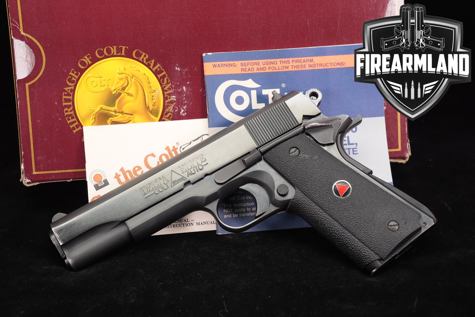 Colt Delta Elite Government Model MK IV Series 80 FIRST GENERATION 1911-img-0