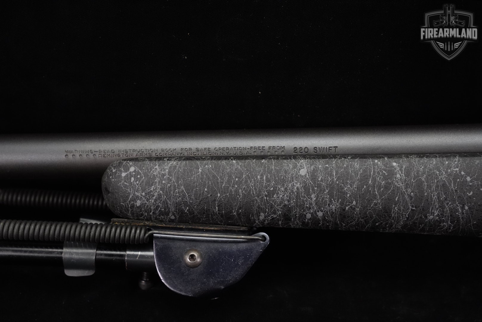 Remington Model 700 Sendero 220 Swift 24" Gray M700 +BIPOD, SCOPE RINGS-img-12
