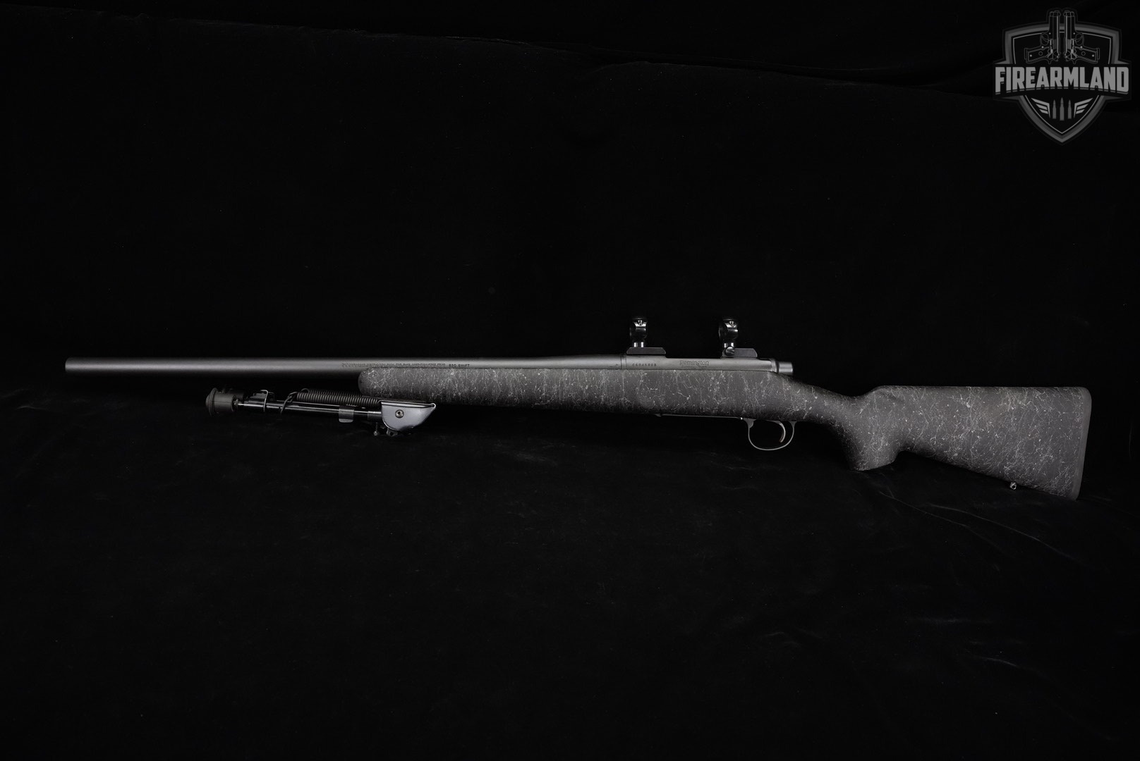 Remington Model 700 Sendero 220 Swift 24" Gray M700 +BIPOD, SCOPE RINGS-img-7