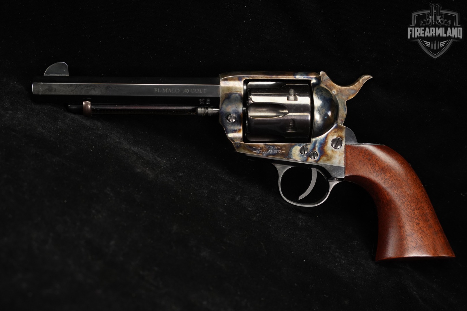 F.lli Pietta 1873 SA El Malo 45 Colt Flli 5.5" SAA Cimarron OCTAGON-img-2