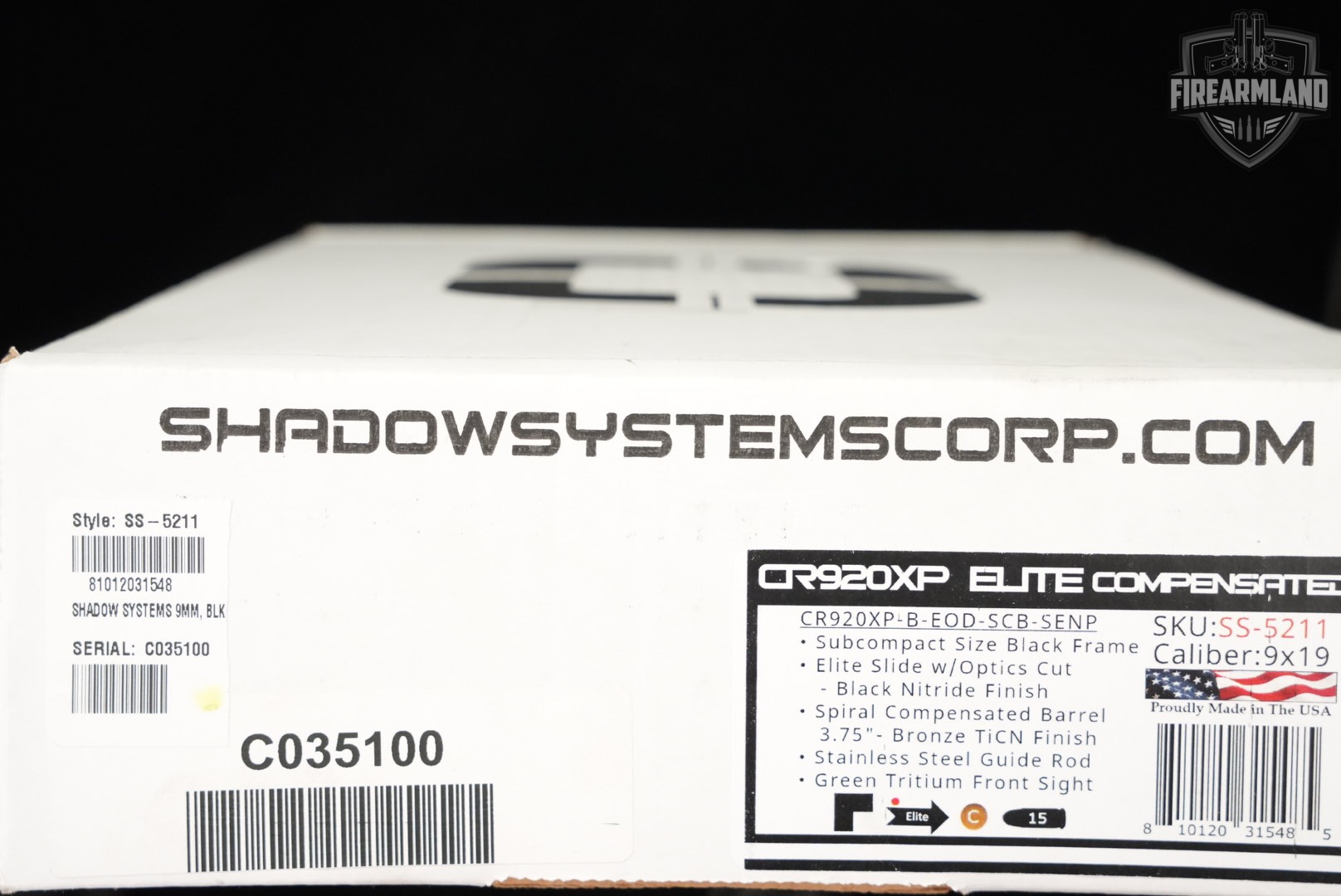 Shadow Systems CR920XP Elite 9mm OR CR920 CR 920 XP +2 MAGS & ORIG BOX-img-13
