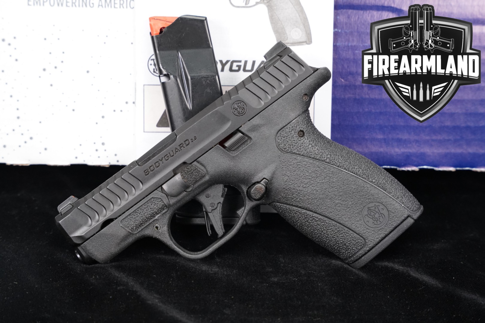 Smith & Wesson (S&W) Bodyguard 2.0 Thumb Safety .380 ACP Black in Very Good Condition Thumbnail