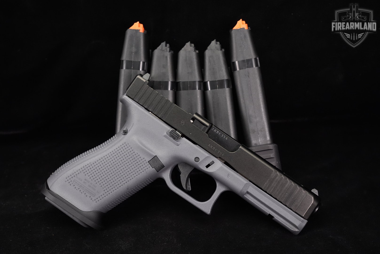 Glock 21 Gen5 MOS G21 Gen 5 45 ACP PORT Two-Tone Black & Gray +6 MAGS-img-2