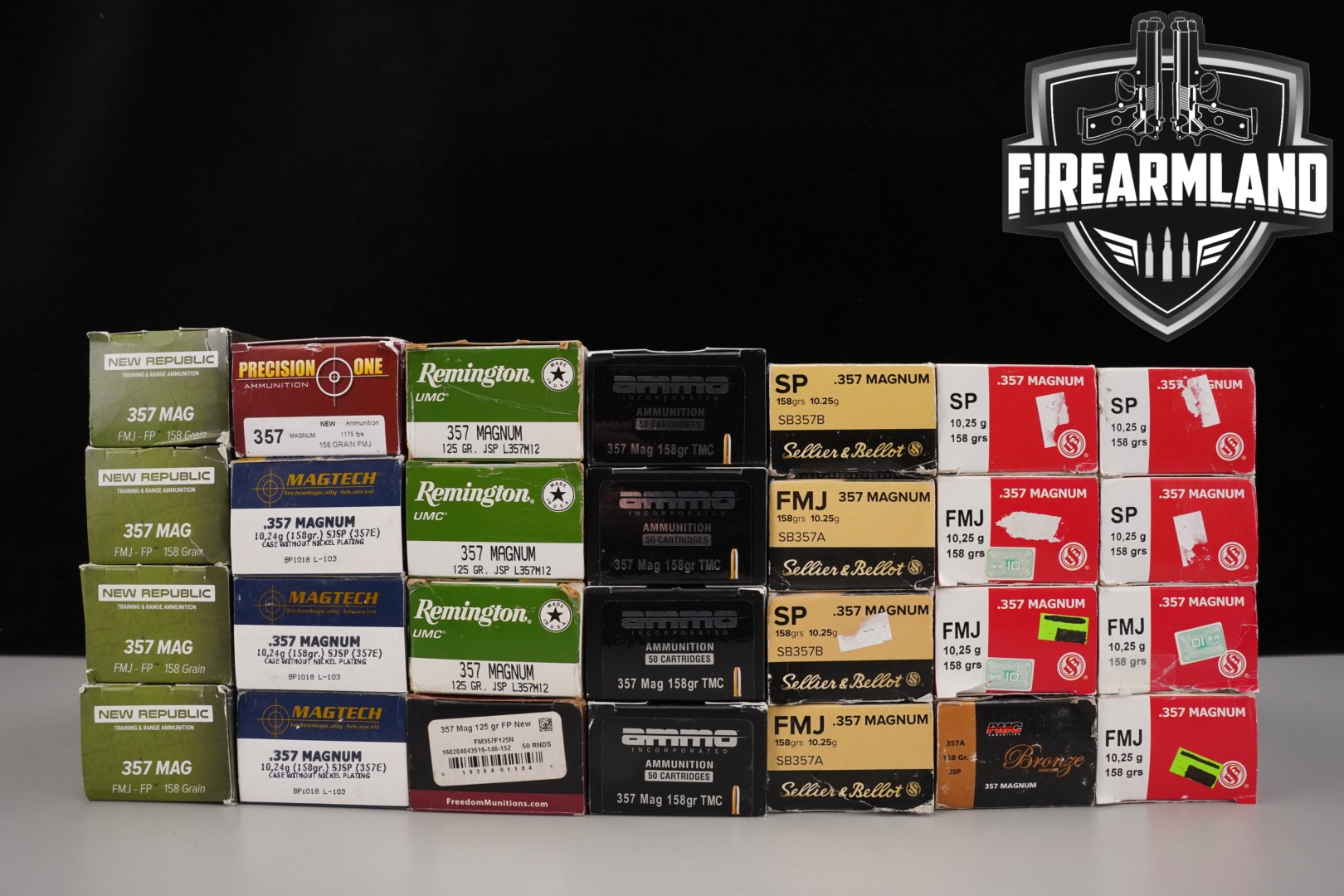 Multiple Manufacturers 357 Mag Ammo .357 Mag. in New - Old Stock Condition Thumbnail