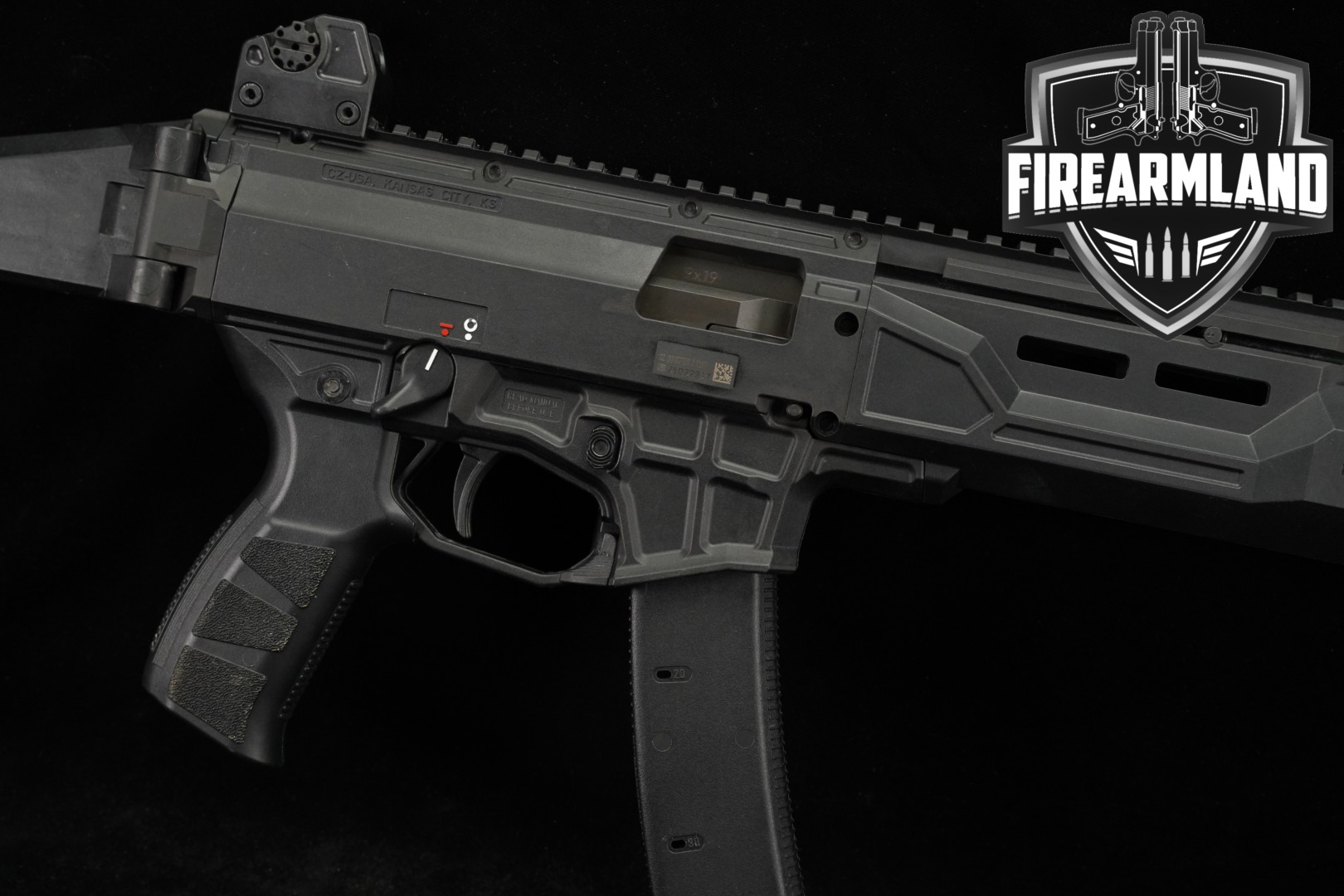 CZ Scorpion 3+ Carbine 9mm Luger Black in Good Condition Thumbnail