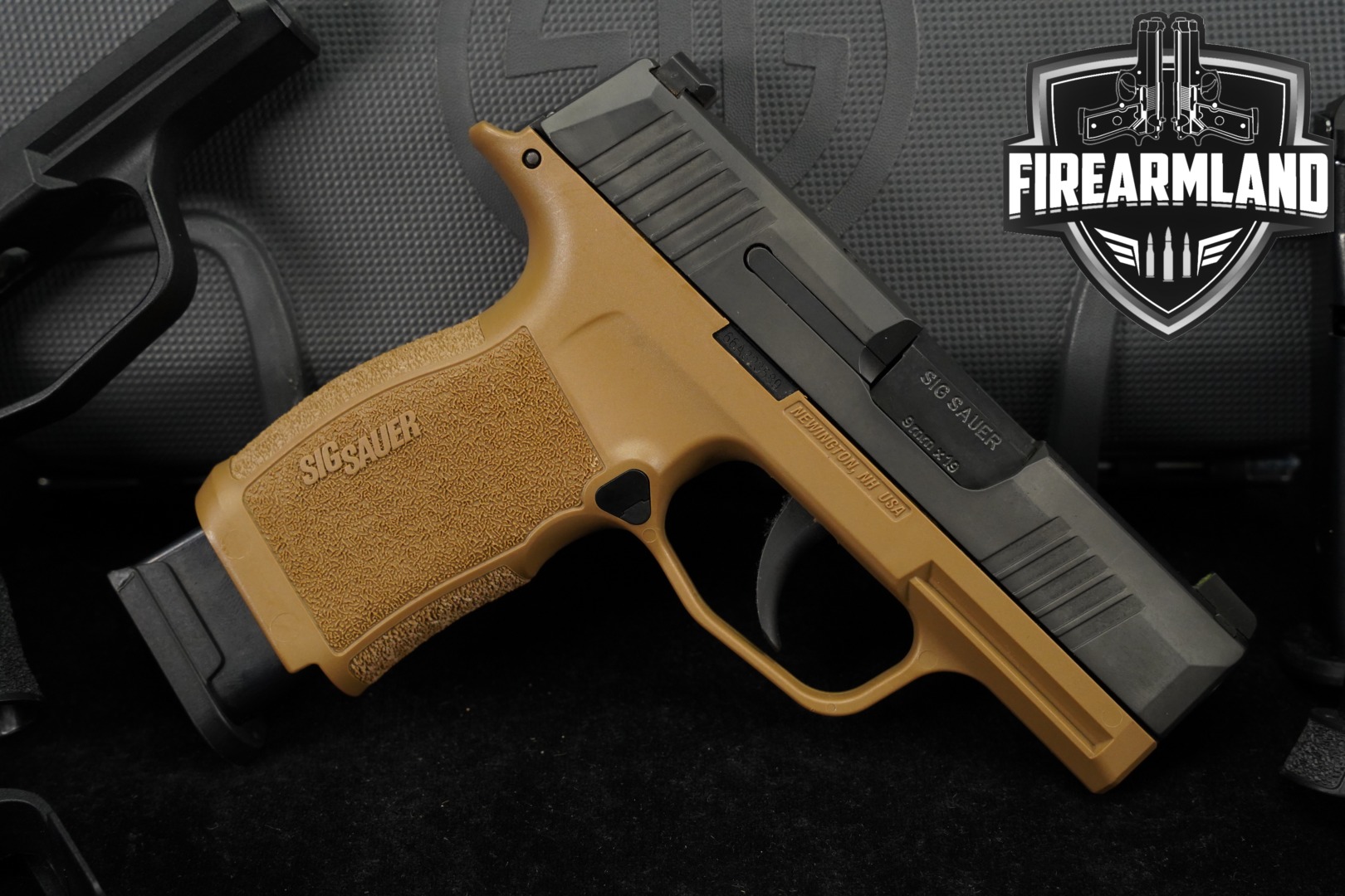 Sig Sauer P365 9mm Luger Two-Tone FDE in Good Condition Thumbnail
