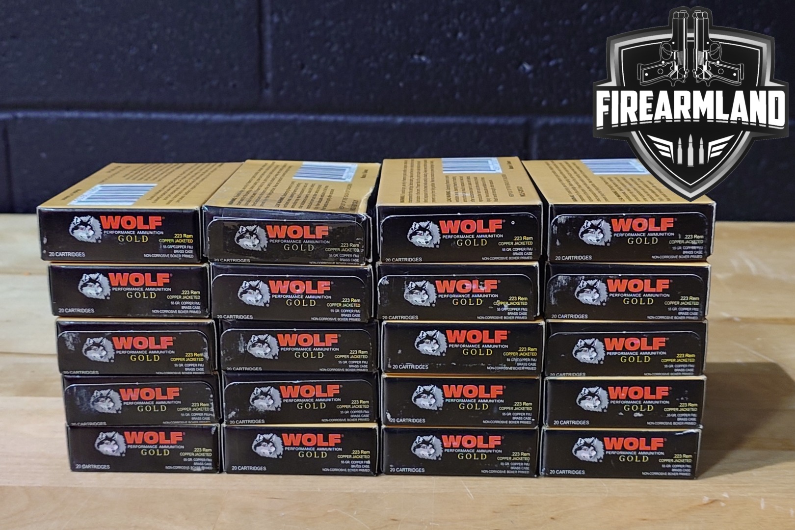 Wolf 223 Rem Ammo .223 Rem. in New - Old Stock Condition Thumbnail
