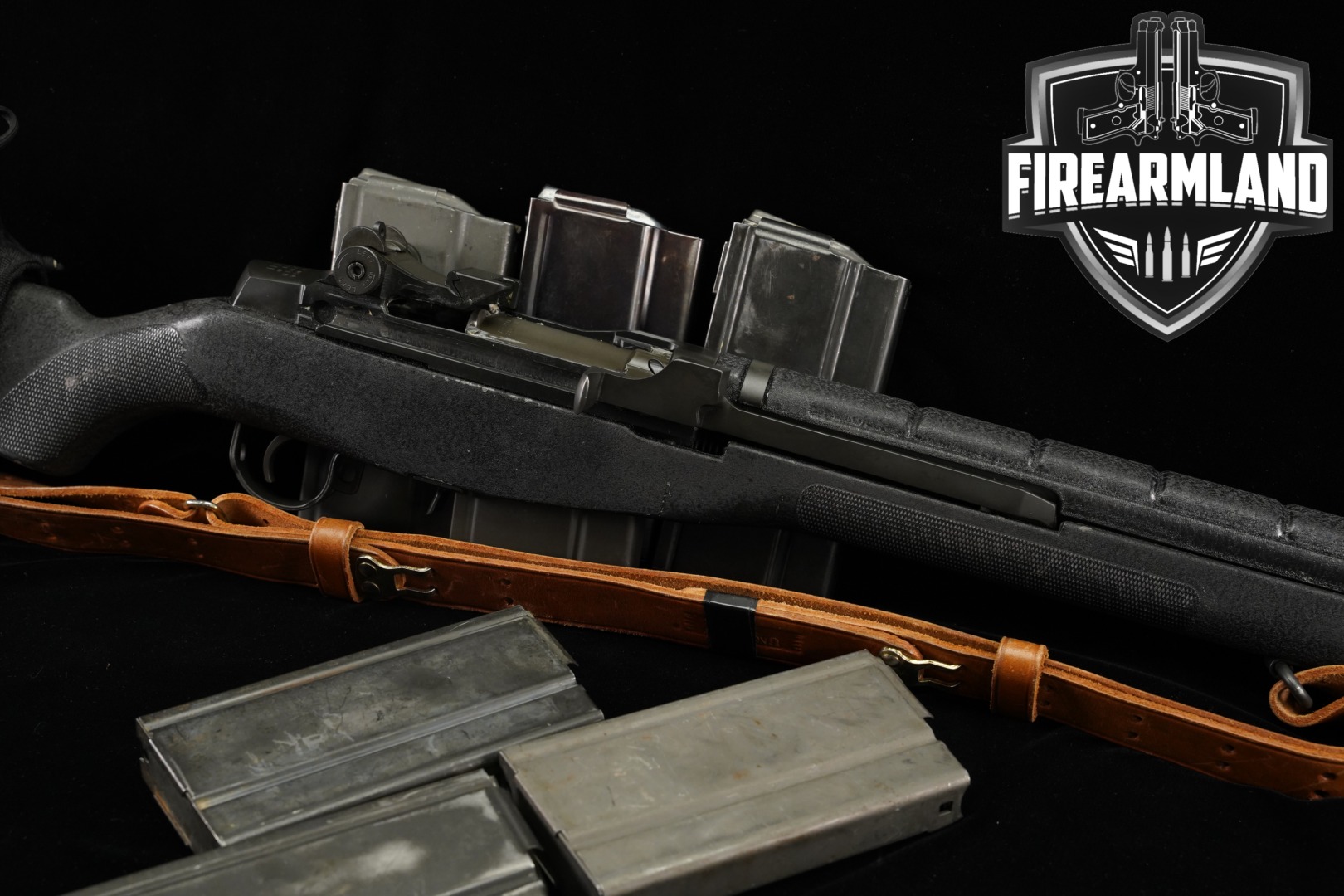 1997-1998 Springfield Armory M1A Loaded .308 Win. Parkerized & Synthetic in Good Condition Thumbnail