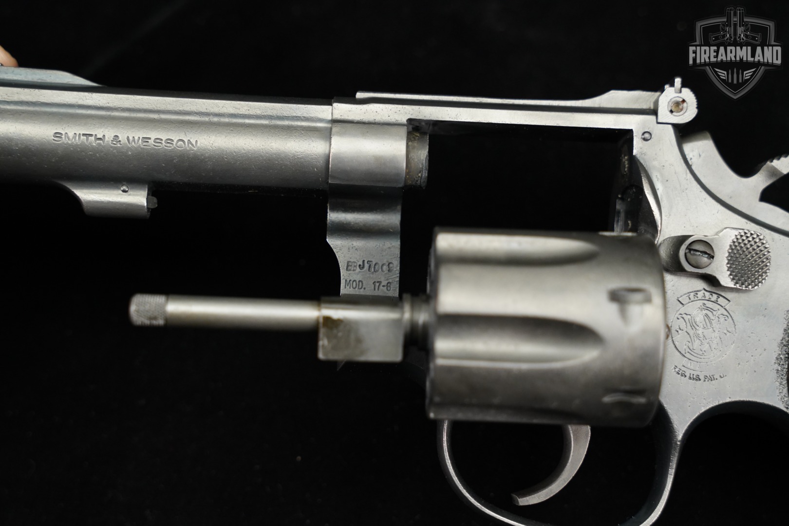 Smith & Wesson Model 17-6 S&W 22LR 4" Blued DA/SA K-22-img-11