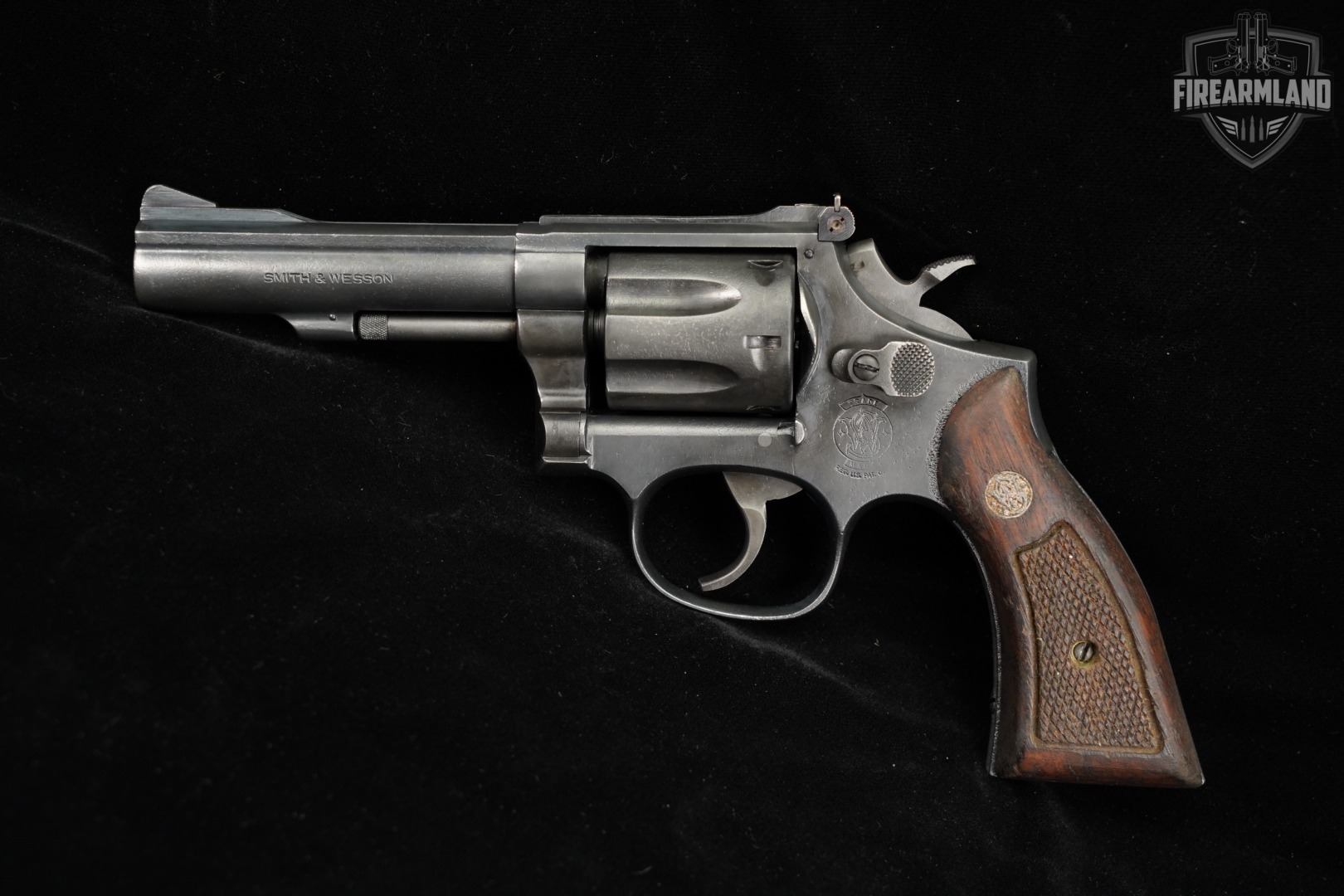 Smith & Wesson Model 17-6 S&W 22LR 4" Blued DA/SA K-22-img-3