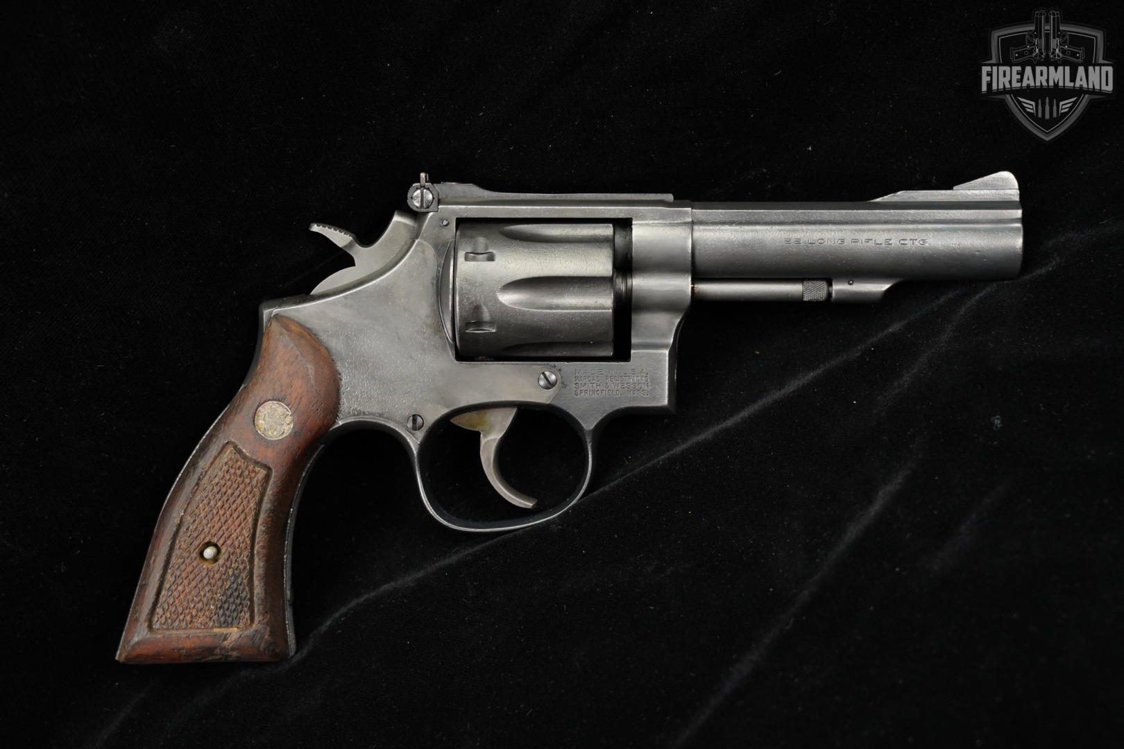 Smith & Wesson Model 17-6 S&W 22LR 4" Blued DA/SA K-22-img-4