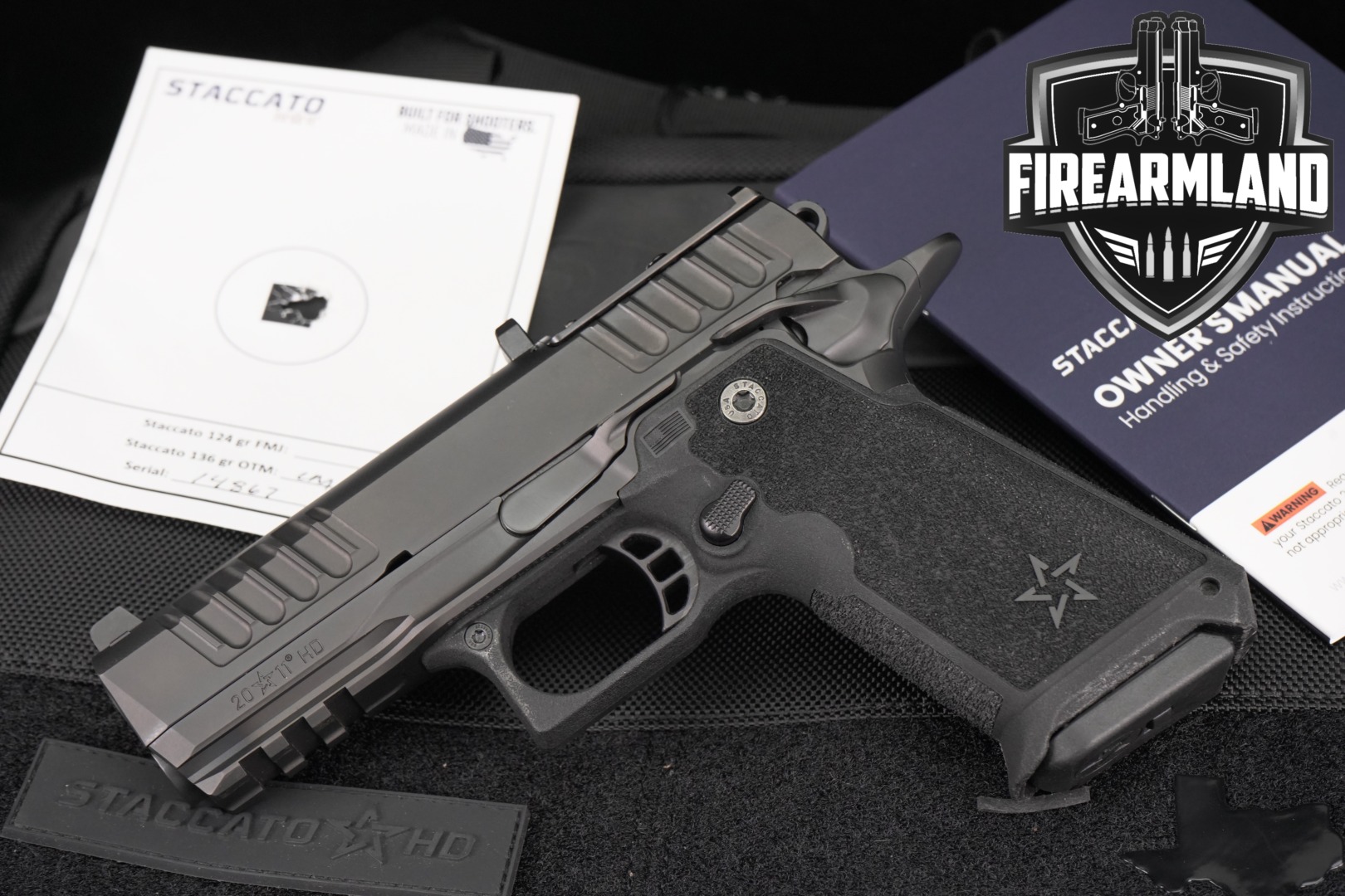 Staccato (STI) HD P4 State-Compliant 9mm Luger Black in Very Good Condition Thumbnail