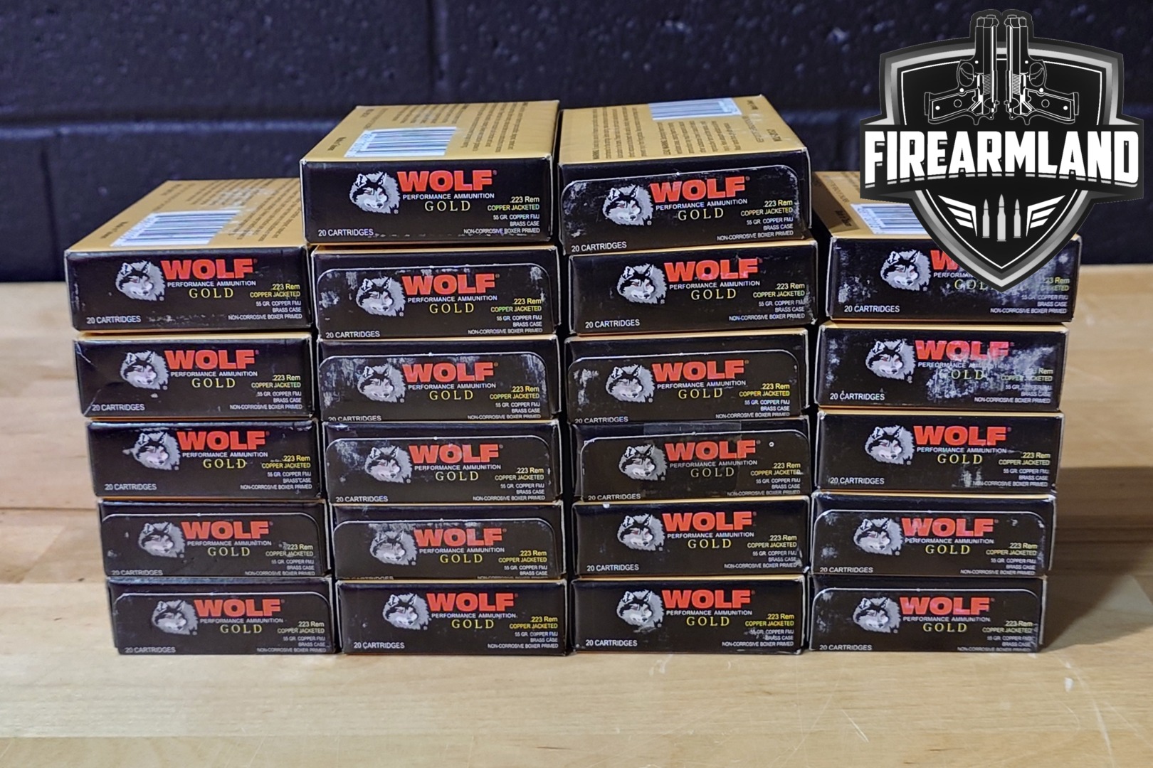 Wolf 223 Rem Ammo .223 Rem. in New - Old Stock Condition Thumbnail