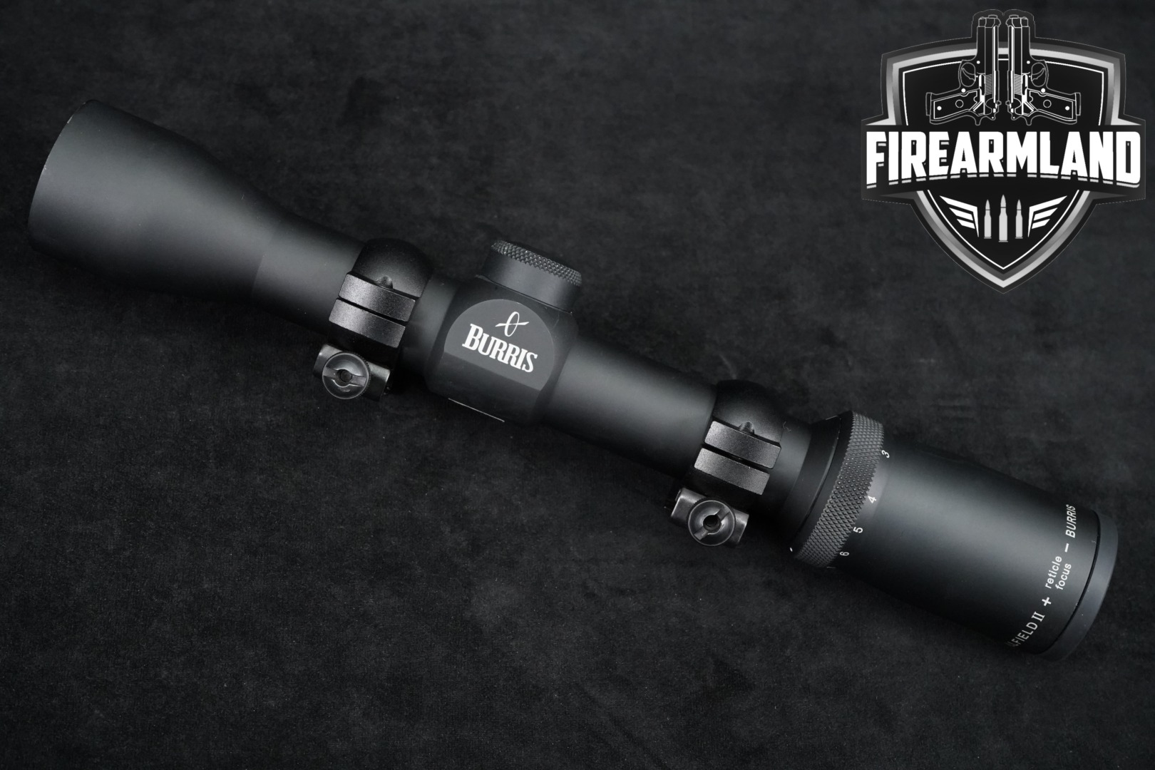 Burris Fullfield II 2-7X35mm Ballistic Plex MOA SFP Reticle Matte Black in Very Good Condition Thumbnail