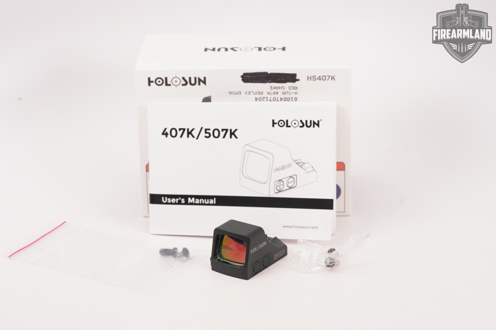 Holosun HS407K X2 6 MOA Red Dot Sight HS-407K 407-K +ORIG BOX-img-2