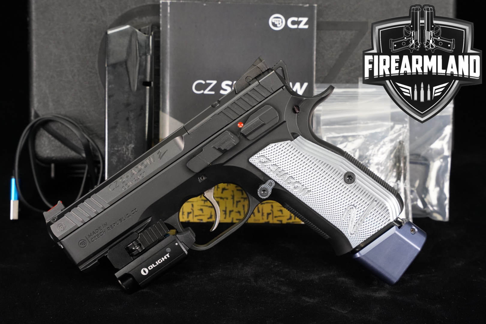 CZ Shadow 2 Compact 9mm Luger Black in Very Good Condition Thumbnail