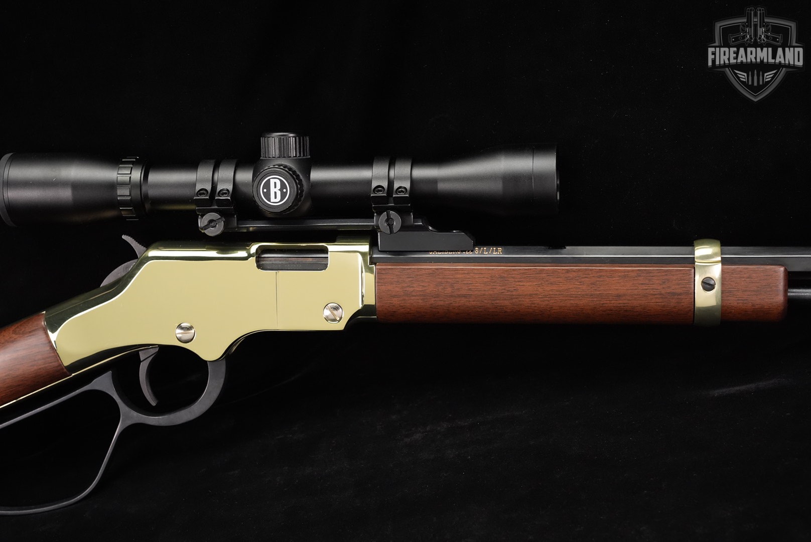 Henry Golden Boy 22LR 20 Brasslite & Walnut H004 OCTAGON +BUSHNELL SCOPE-img-5